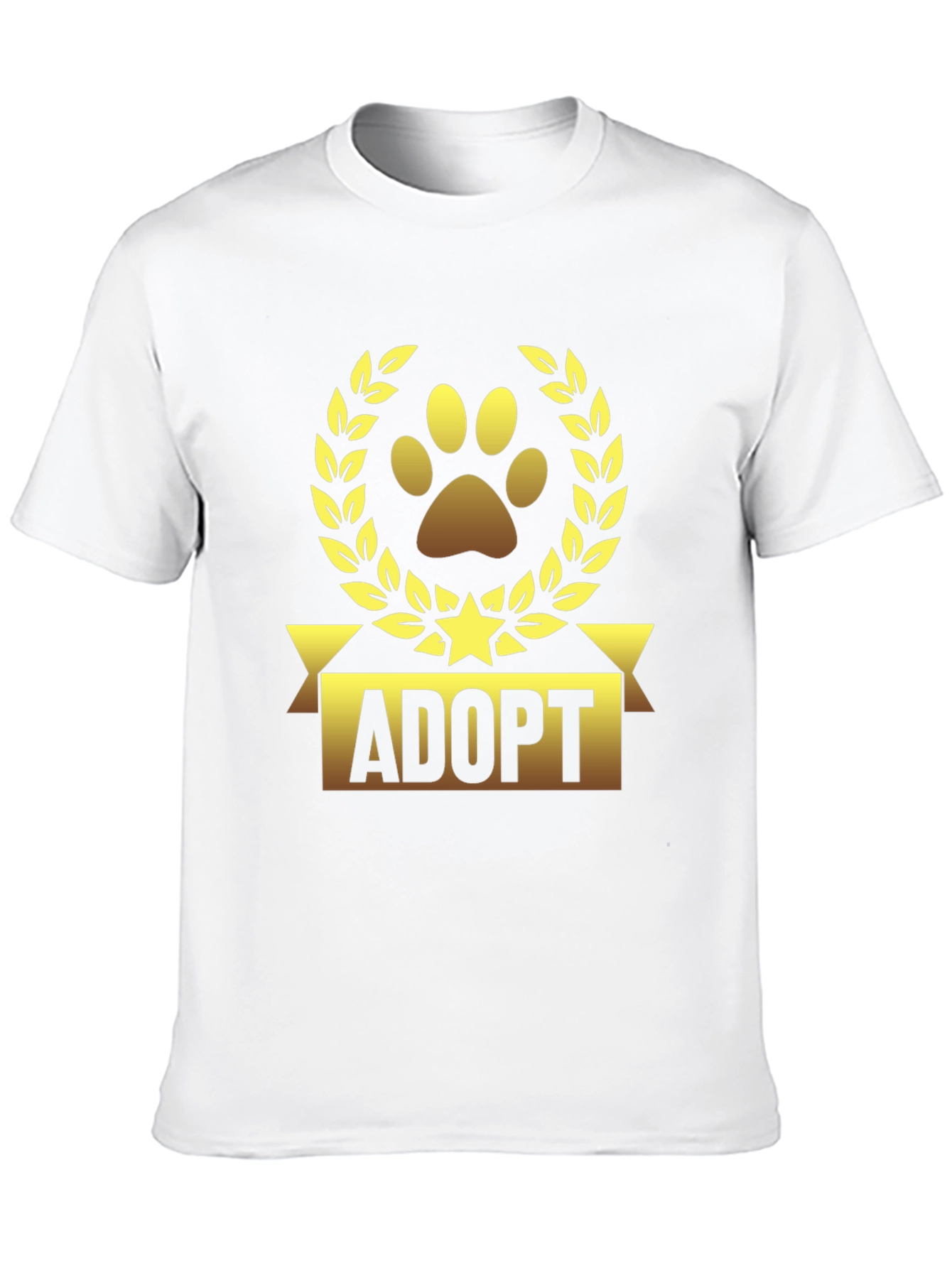 Camiseta Negra Adoptar Mascota