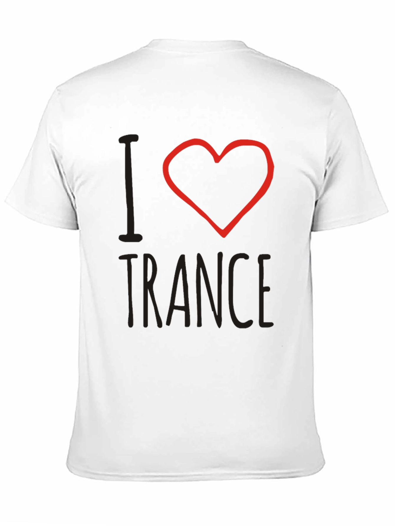 Camiseta Negra I Corazón Trance