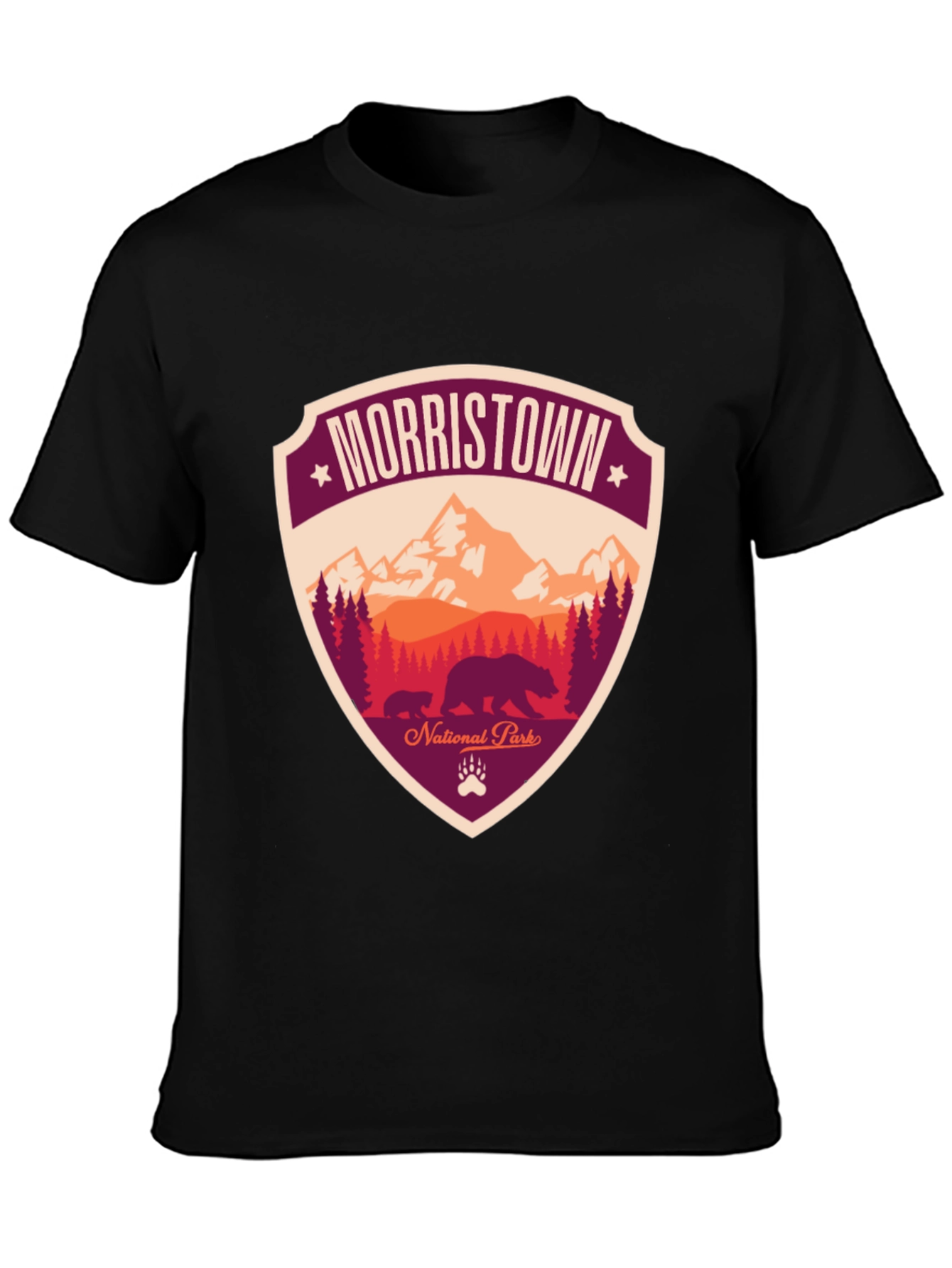 Camiseta Morristown National Park Oso