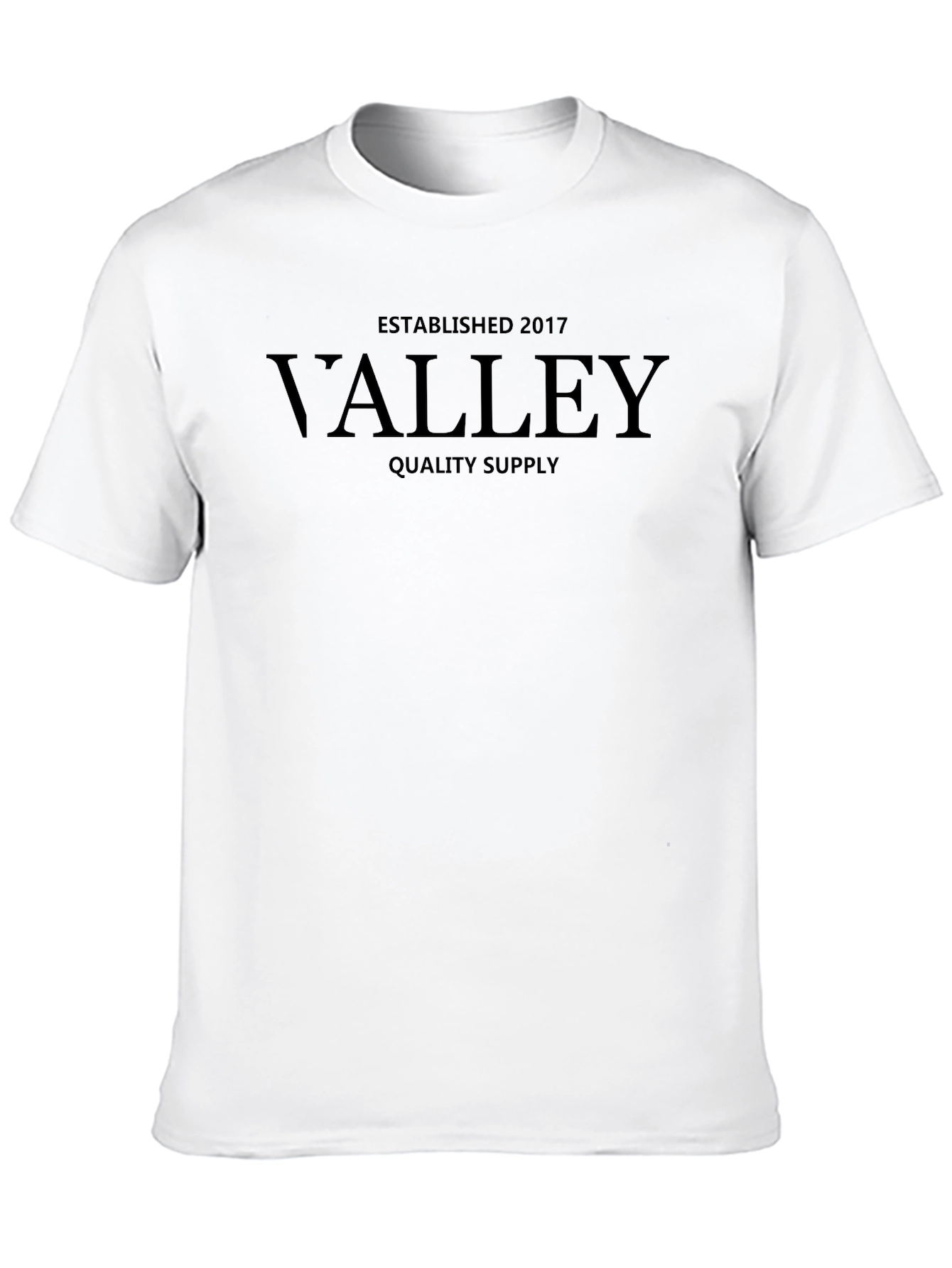 Camiseta Negra Valley Quality Supply