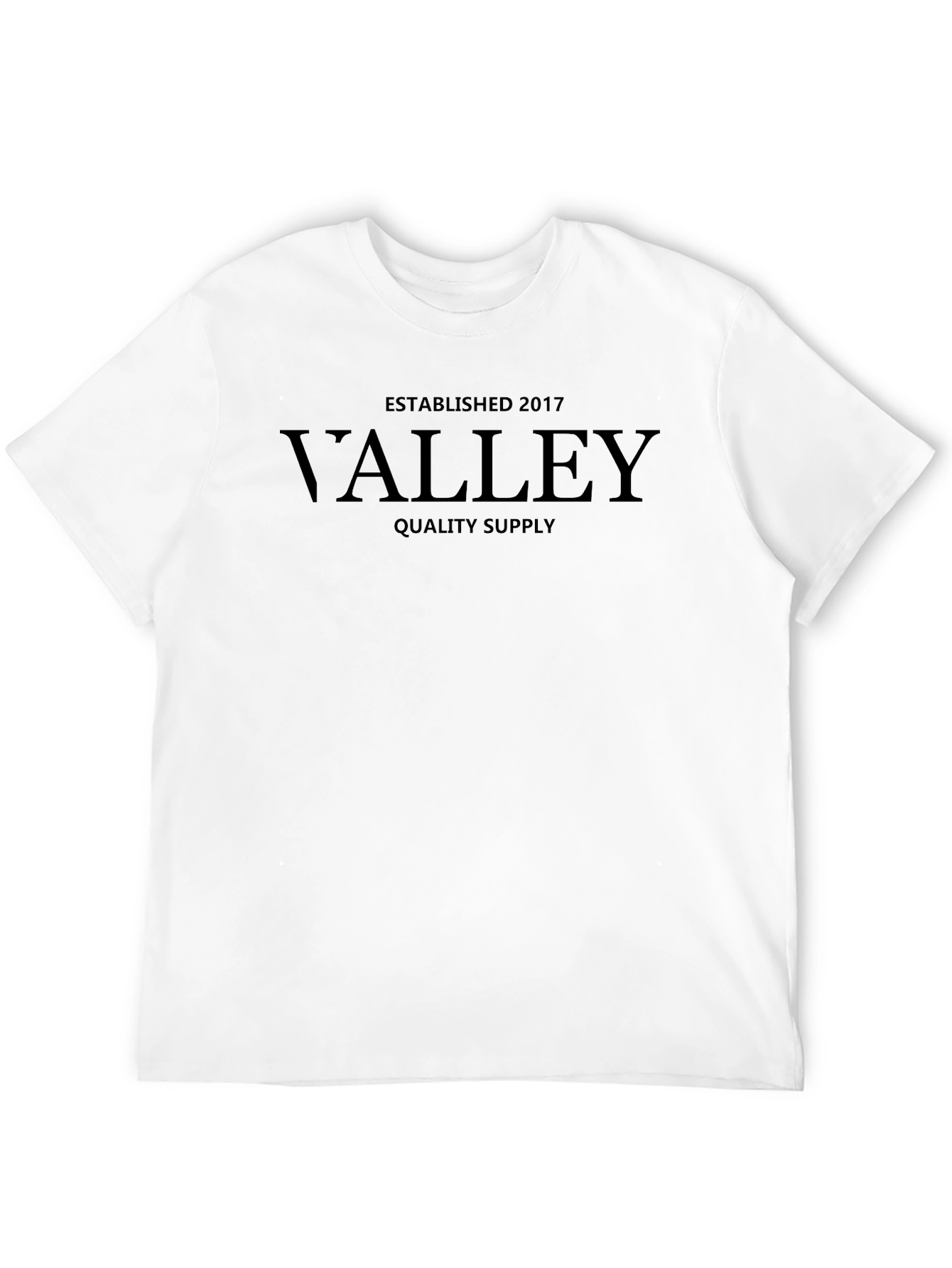 Camiseta Negra Valley Quality Supply