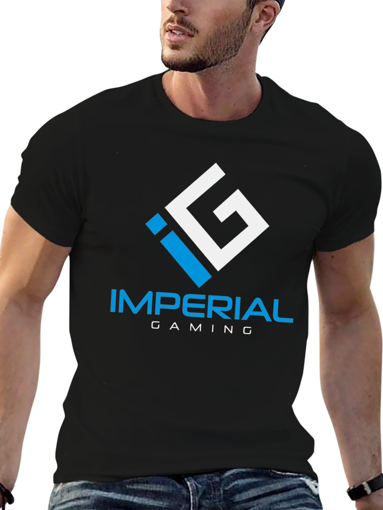 Camiseta Negra Imperial Gaming