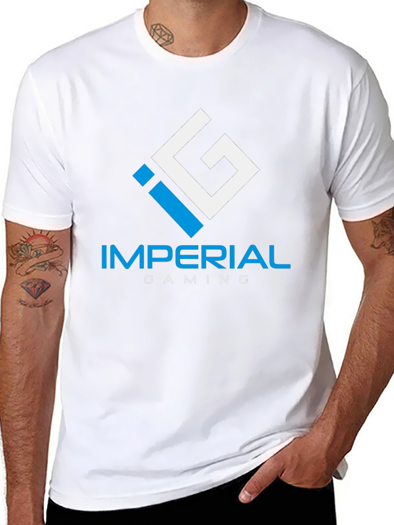 Camiseta Negra Imperial Gaming