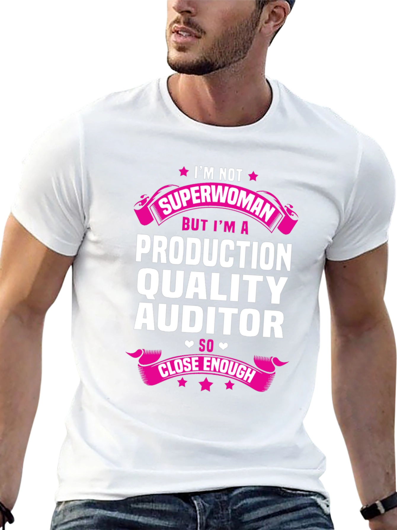 Camiseta Negra: Auditora de Calidad de Producción