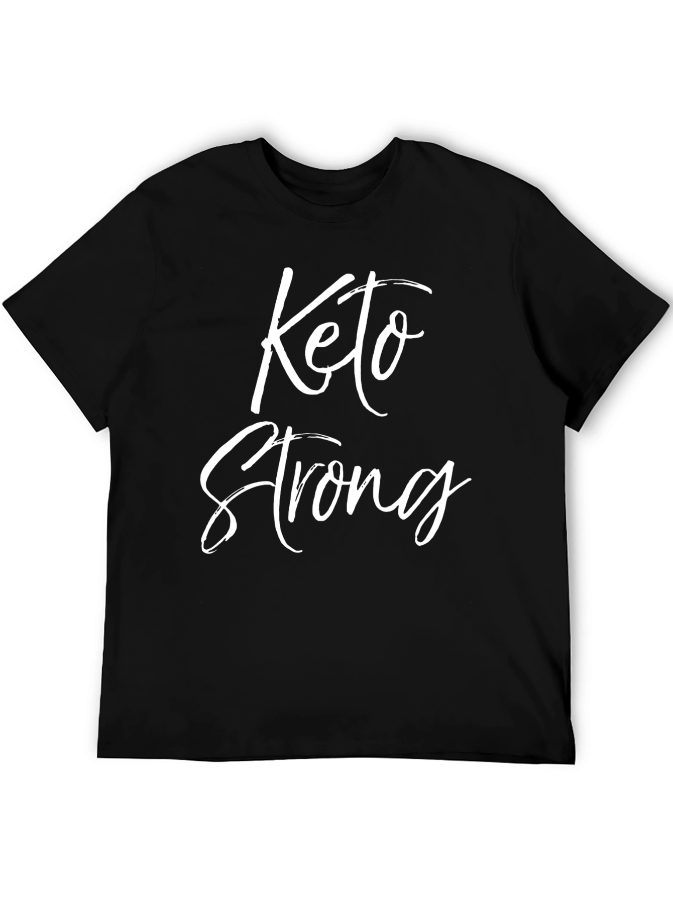 Camiseta Negra Keto Strong