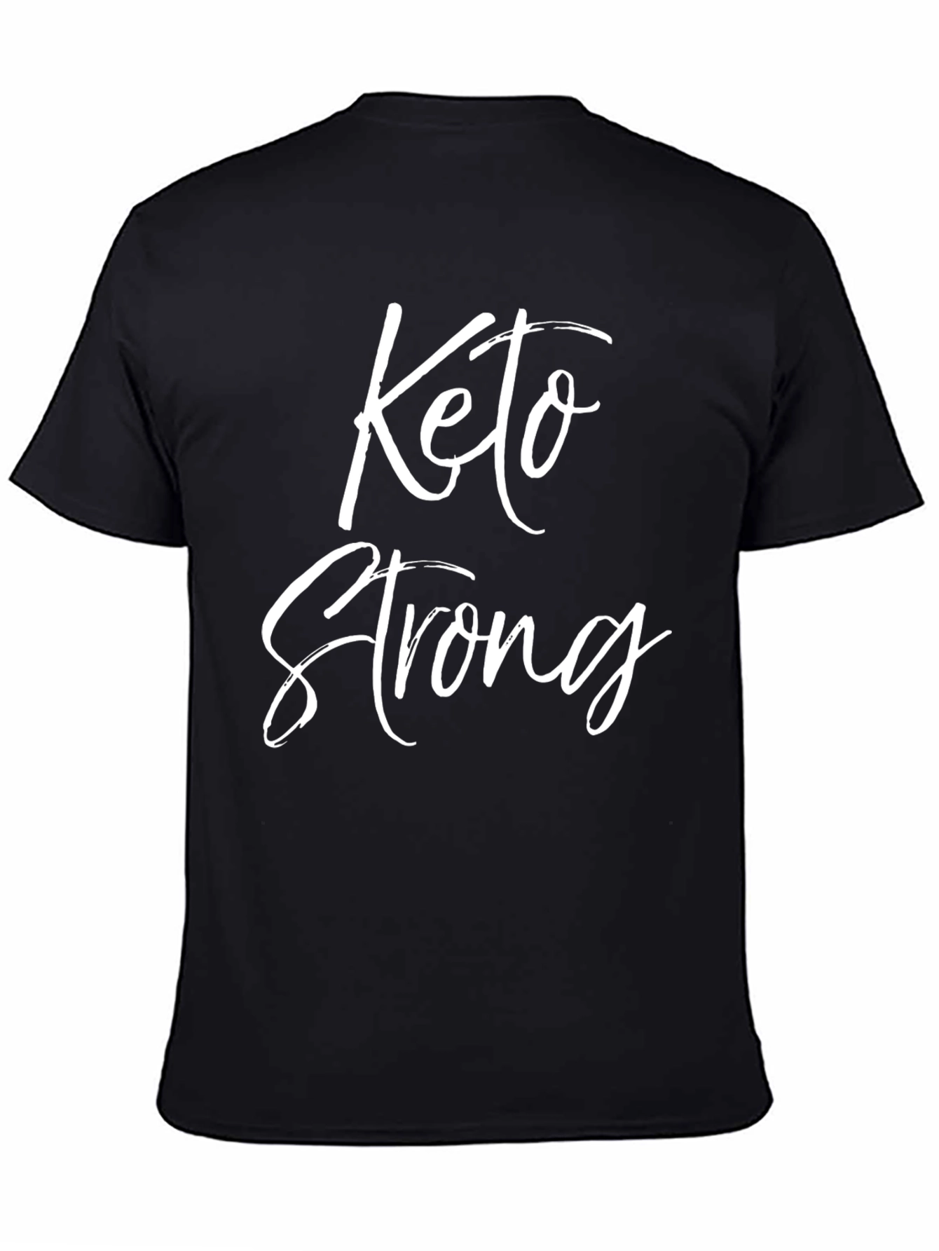Camiseta Negra Keto Strong