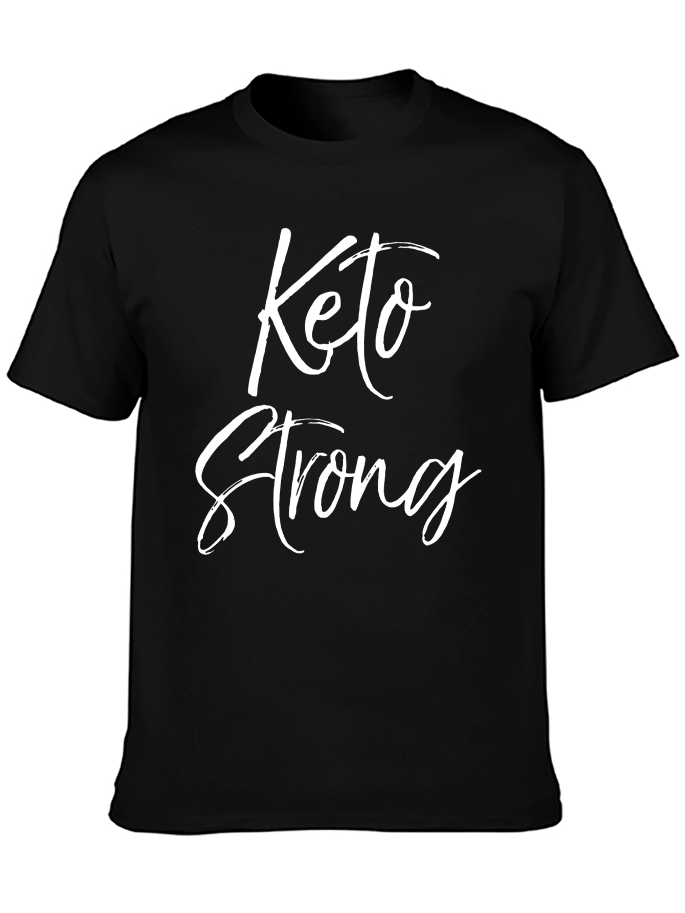 Camiseta Negra Keto Strong