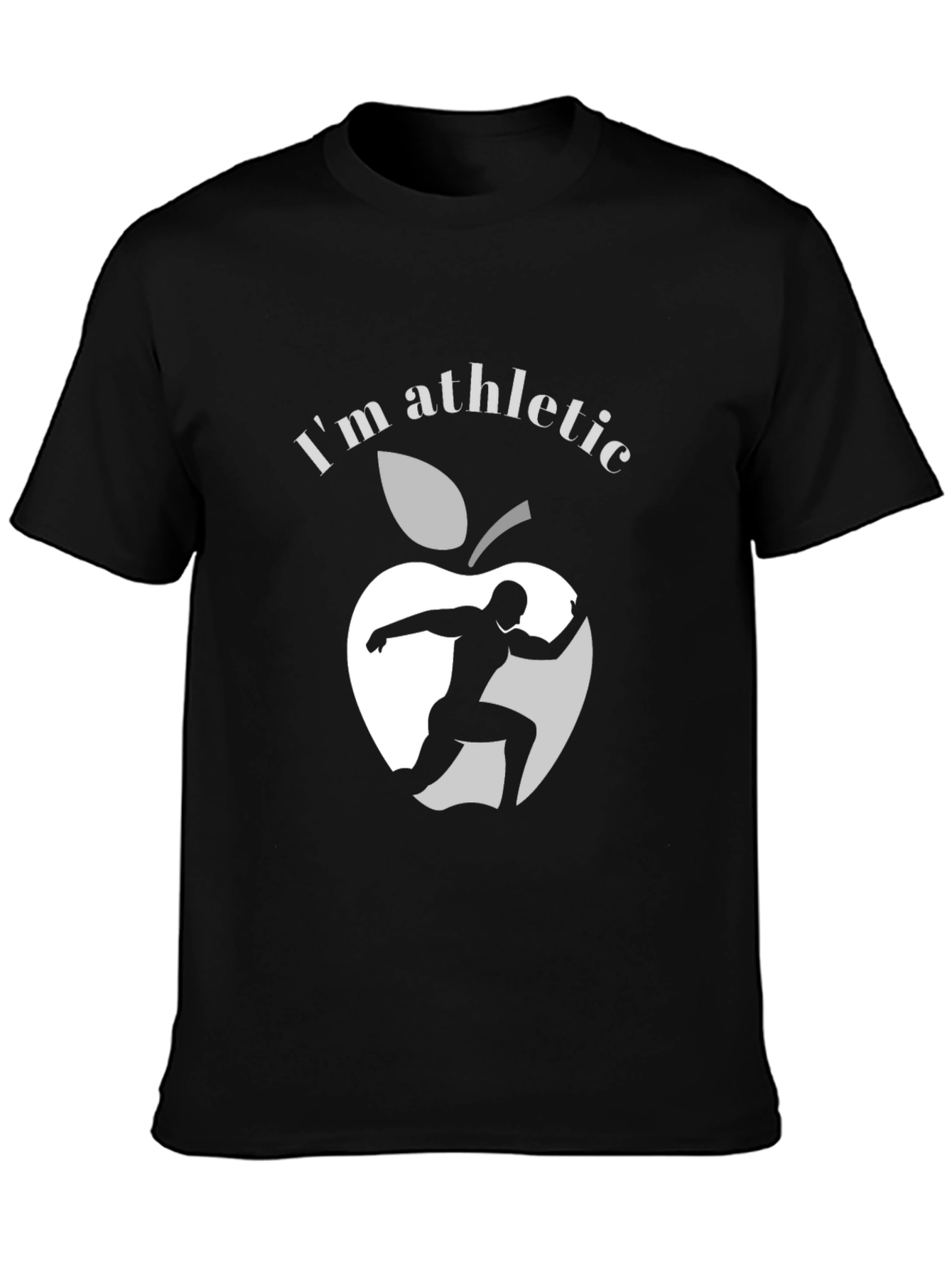 Camiseta Negra Deportiva Soy Atlético