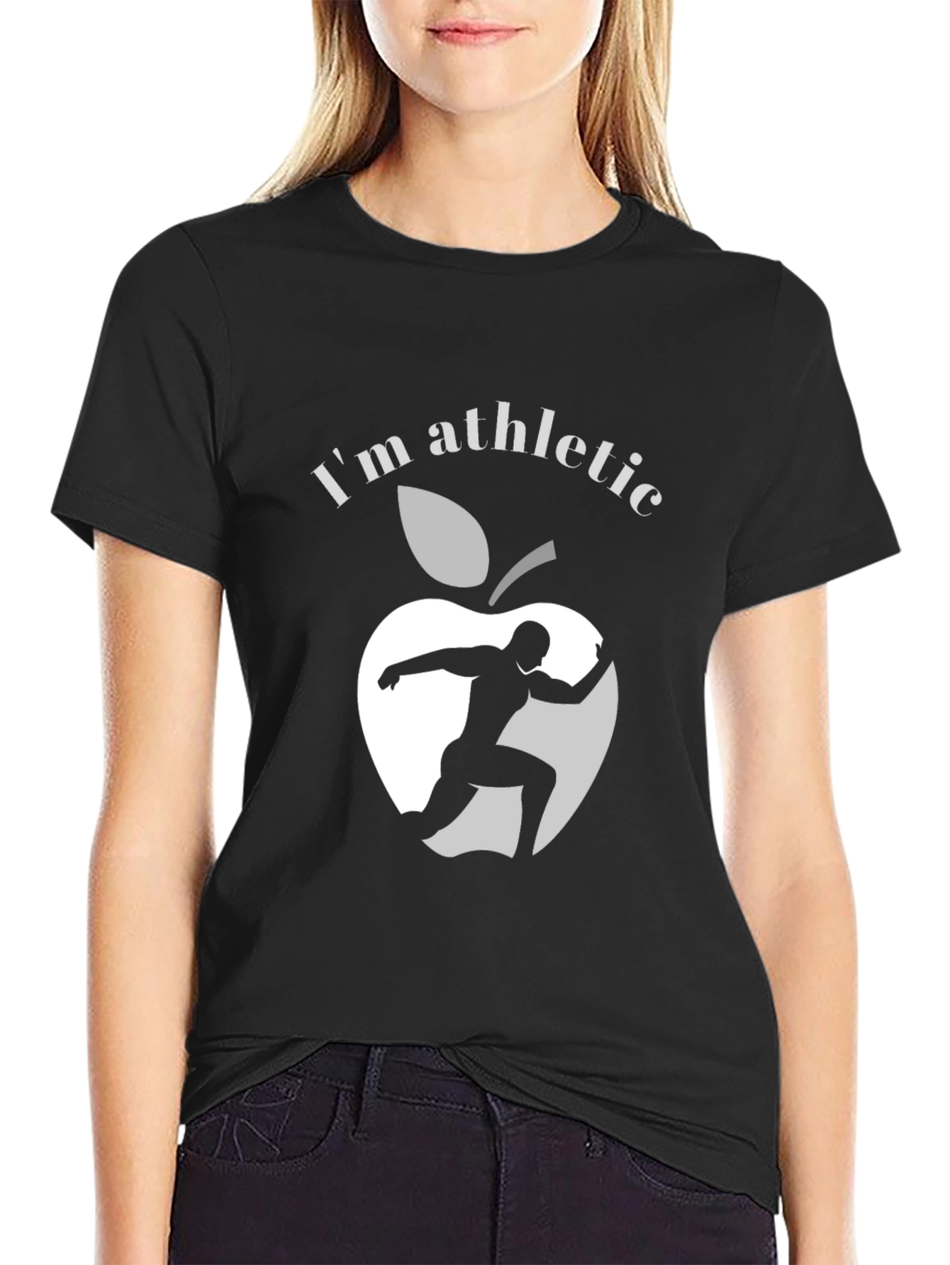 Camiseta Negra Deportiva Soy Atlético