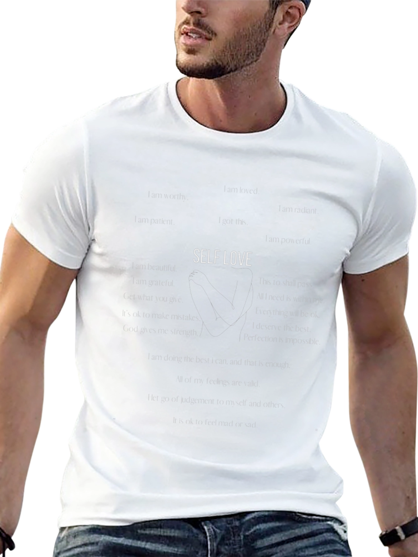 Camiseta Unisex con Mensaje de Amor Propio