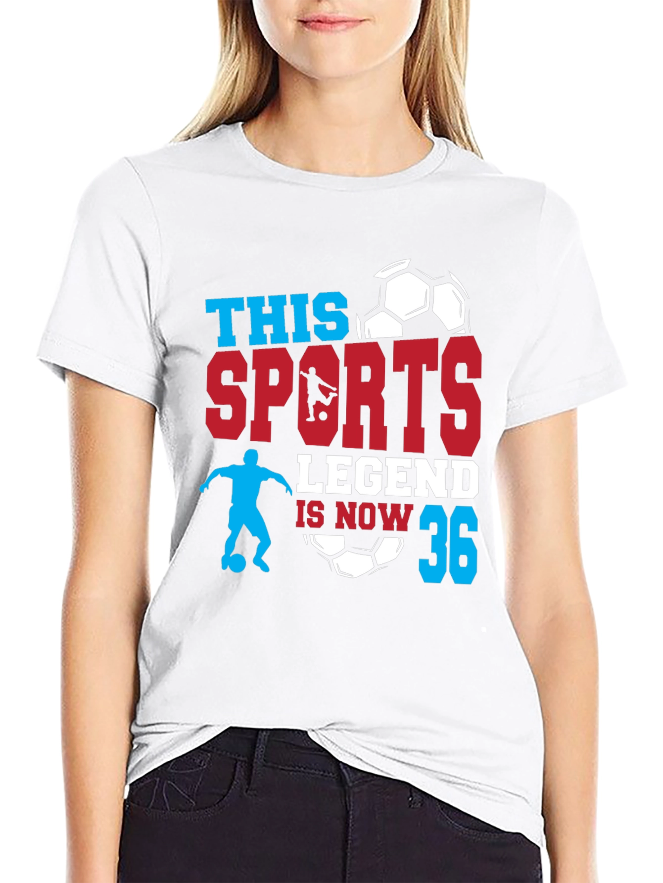 Camiseta Deportiva Leyenda 36 Años Fútbol