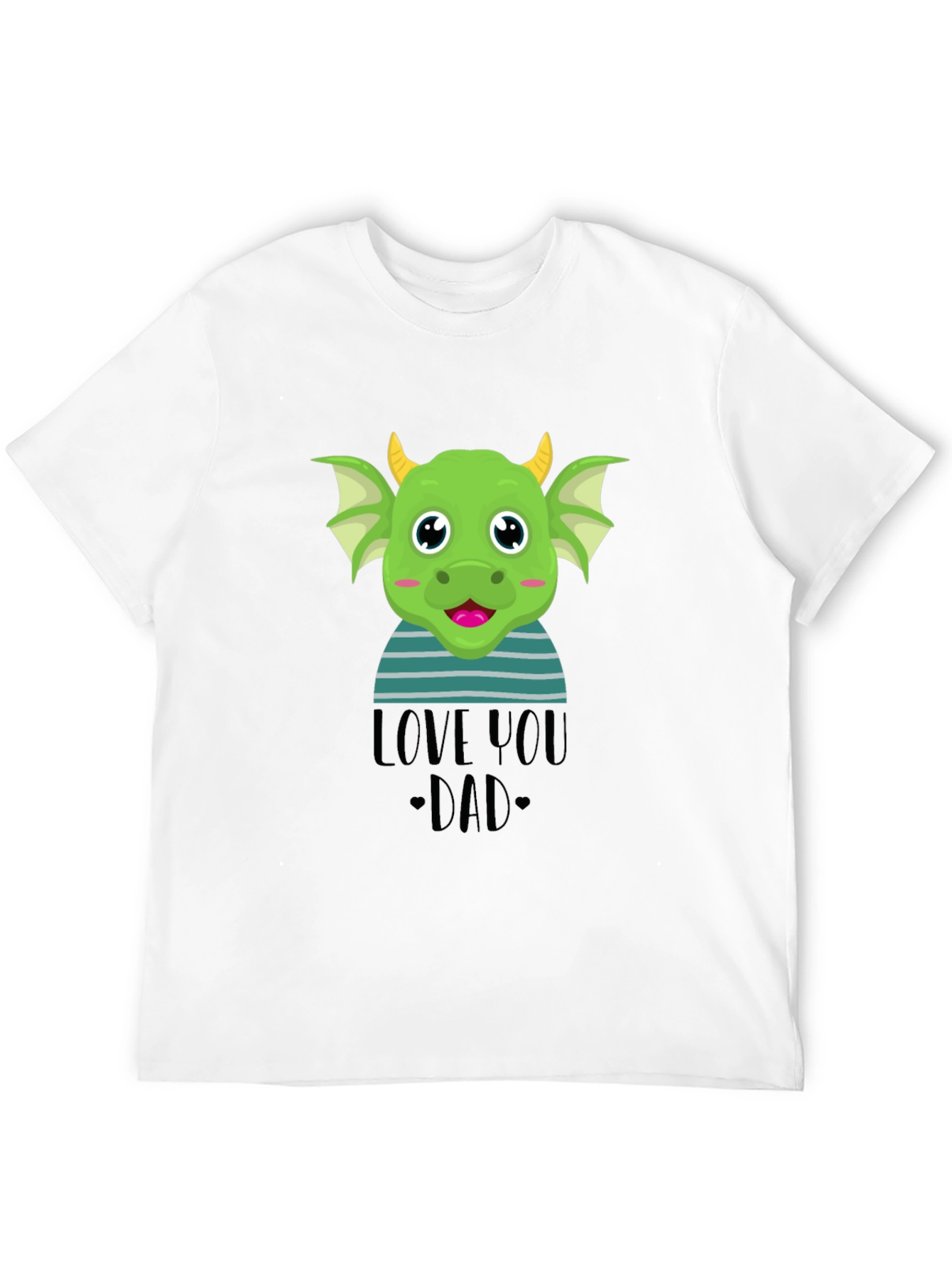 Camiseta Negra Dragón Te Amo Papá