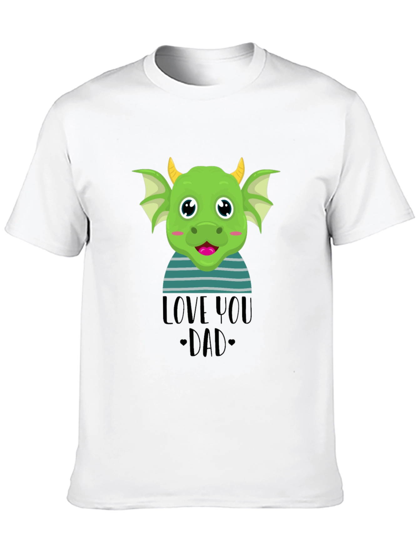 Camiseta Negra Dragón Te Amo Papá