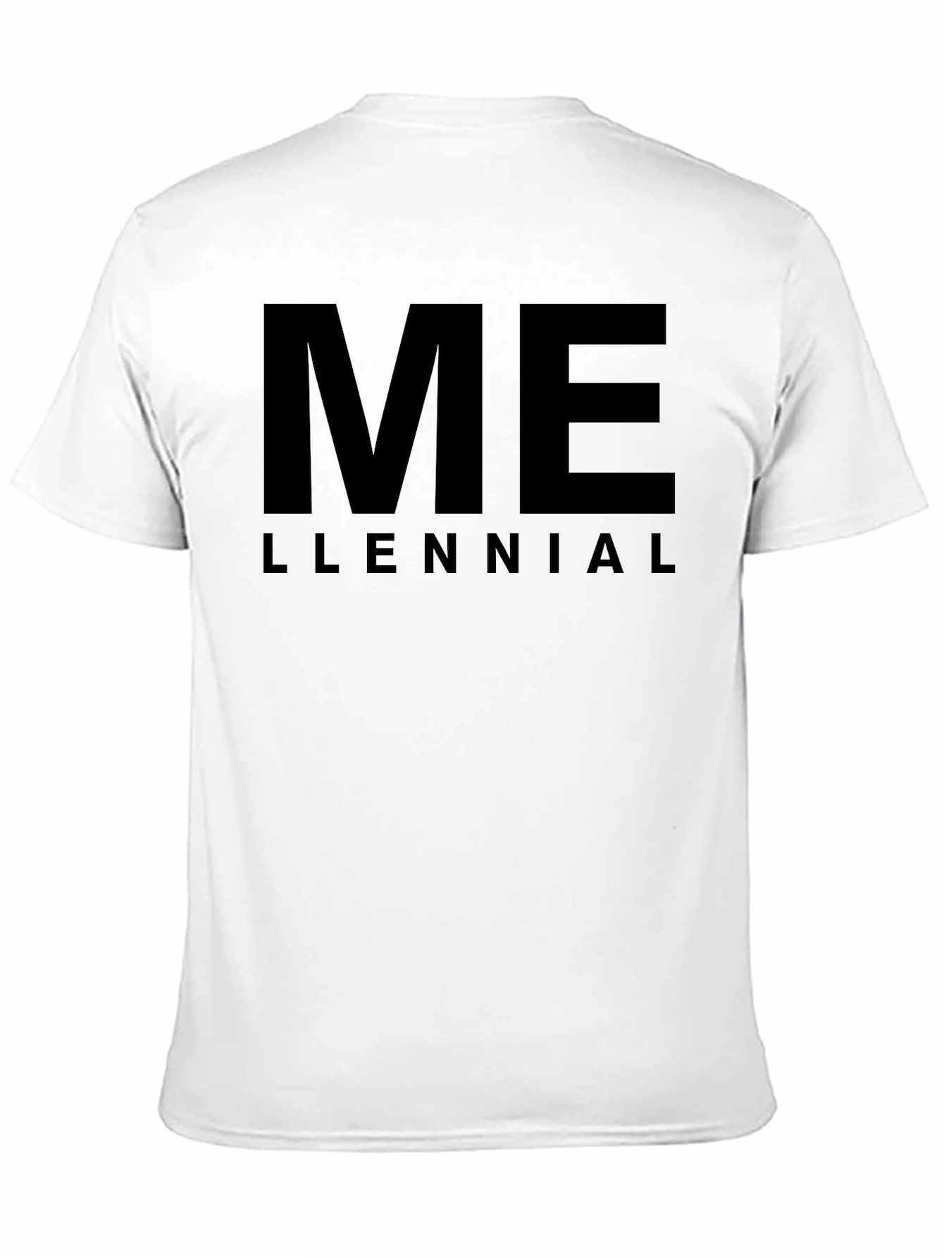Camiseta Negra ME LLENNIAL