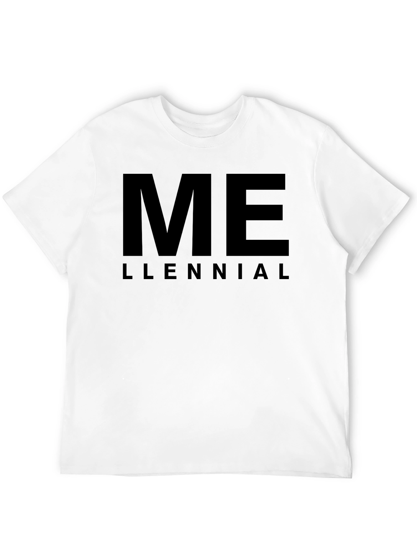 Camiseta Negra ME LLENNIAL