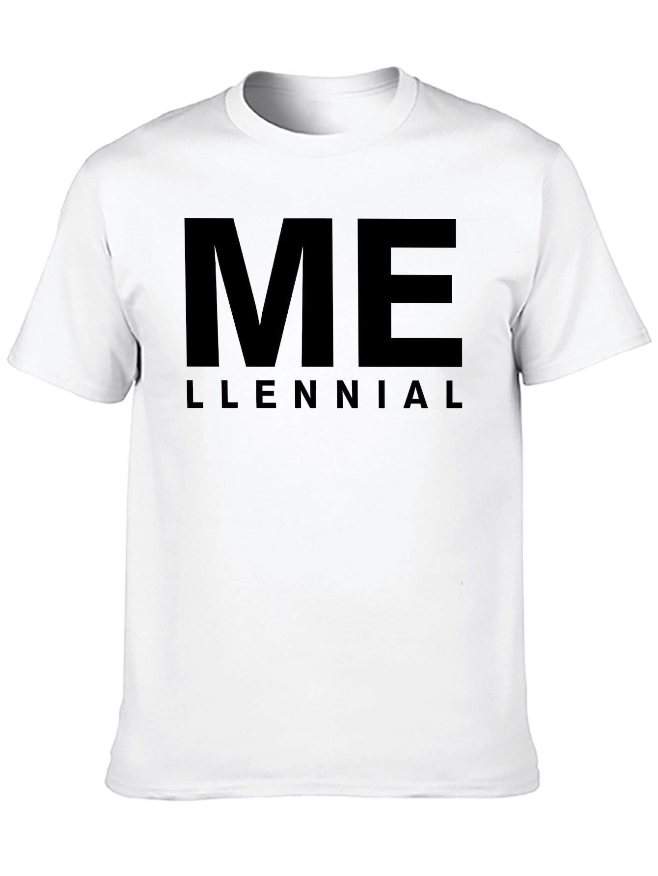 Camiseta Negra ME LLENNIAL