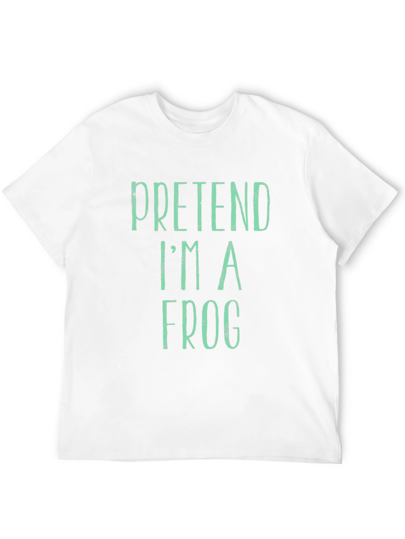 Camiseta Hombre Negra - Pretend Im a Frog