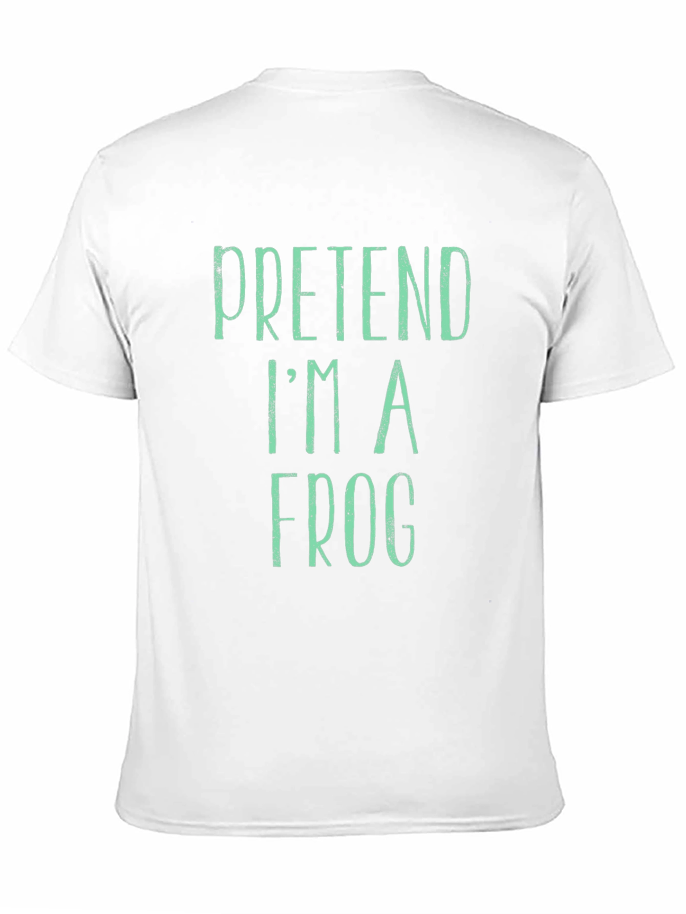 Camiseta Hombre Negra - Pretend Im a Frog