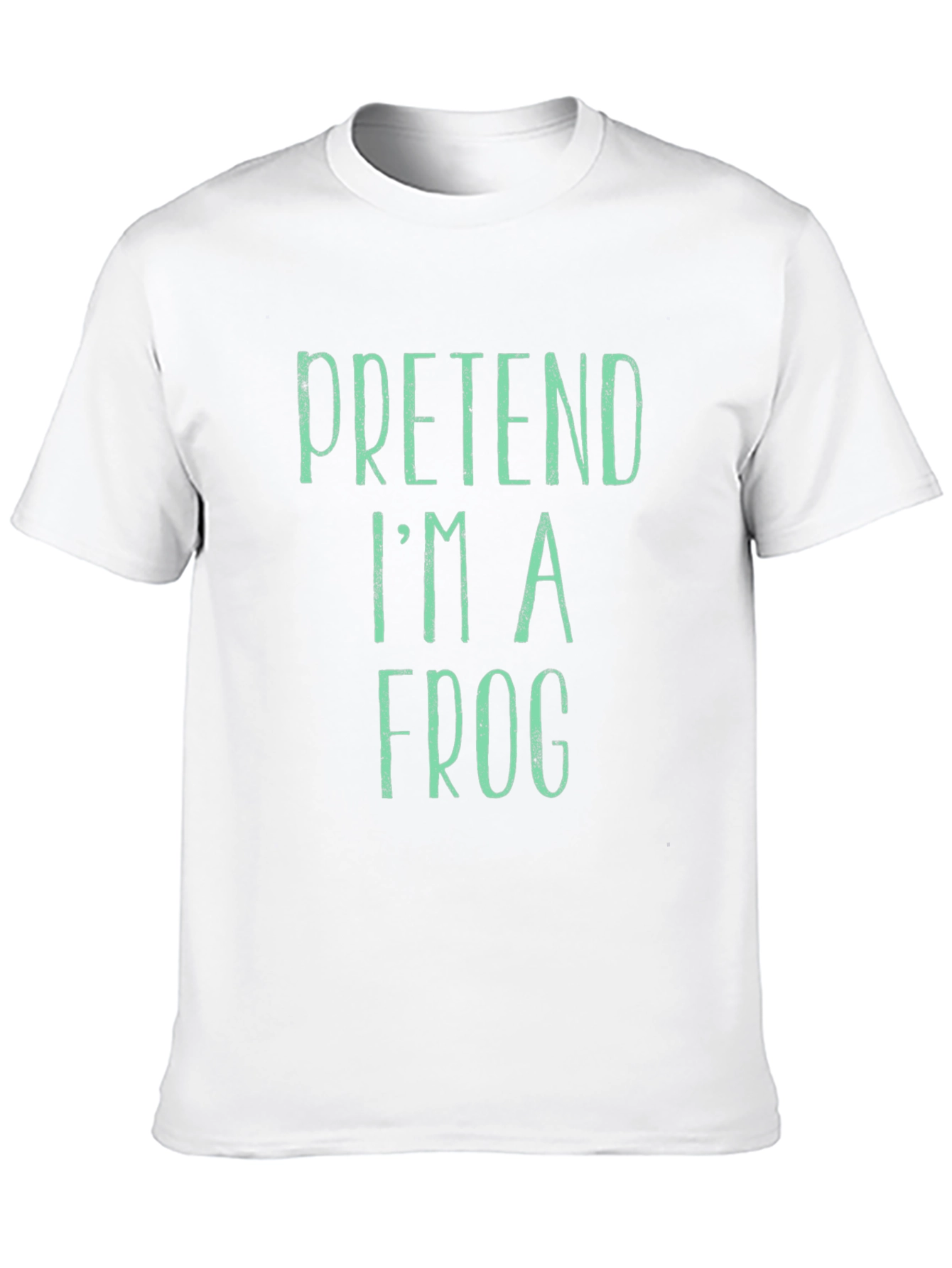 Camiseta Hombre Negra - Pretend Im a Frog