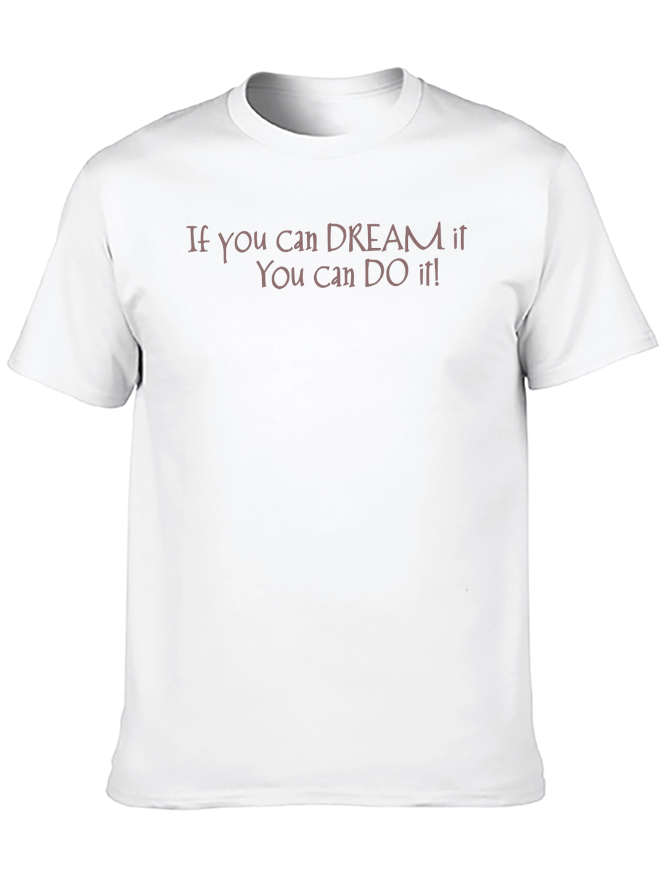 Camiseta Negra Motivacional: Si Puedes Soñarlo Puedes Hacerlo