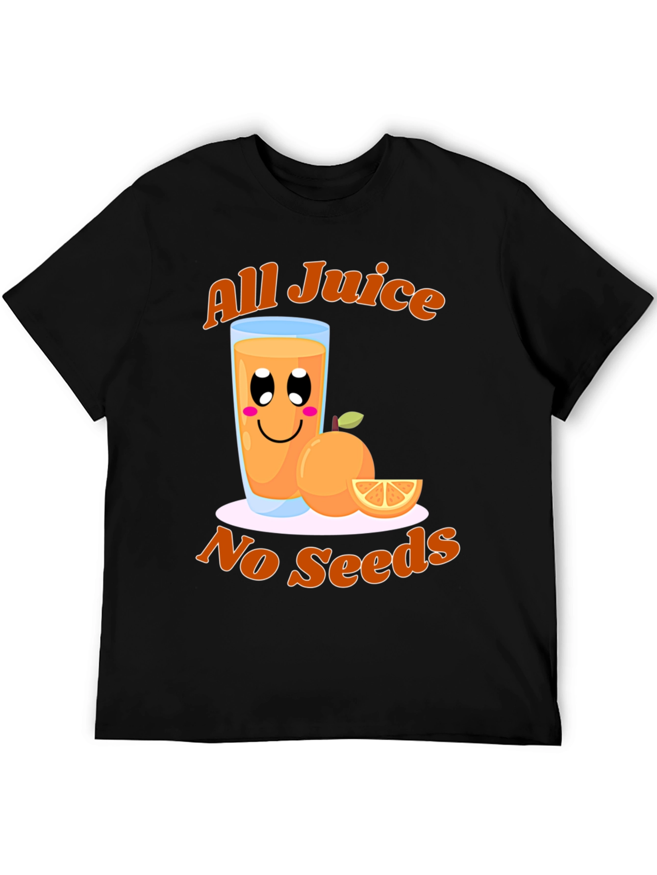 Camiseta Todo Jugo Sin Semillas Naranja