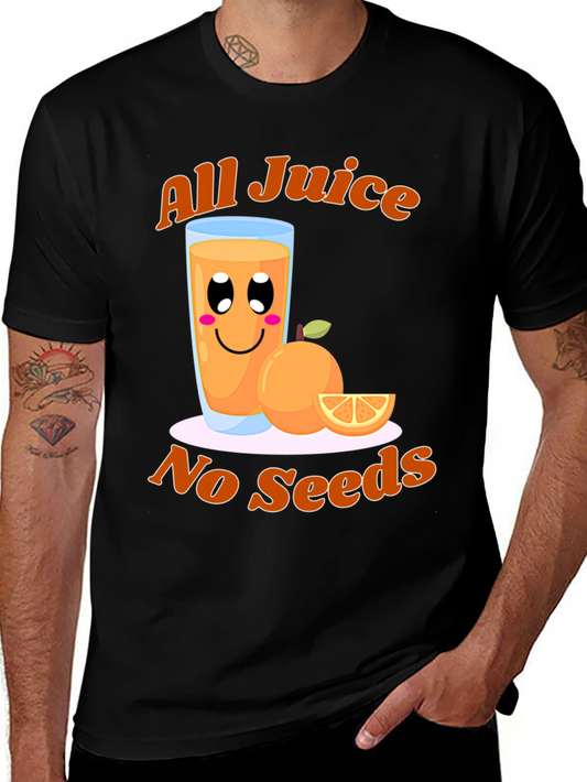 Camiseta Todo Jugo Sin Semillas Naranja