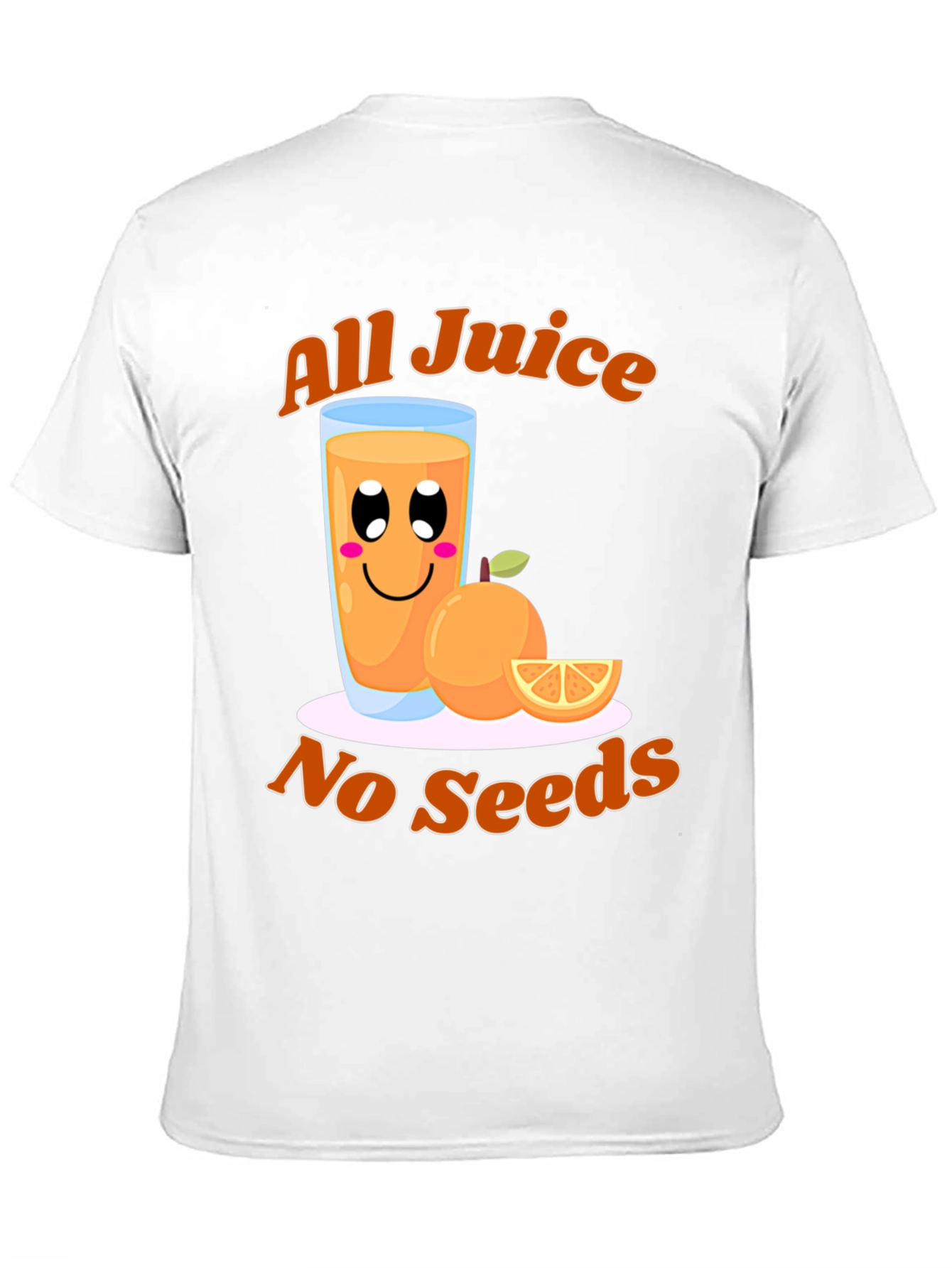 Camiseta Todo Jugo Sin Semillas Naranja