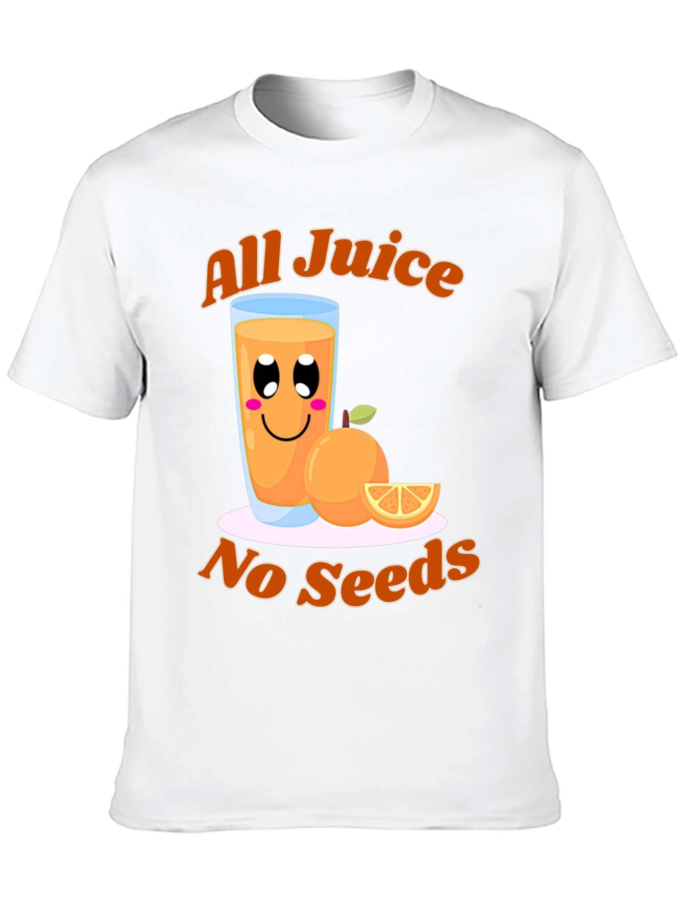 Camiseta Todo Jugo Sin Semillas Naranja