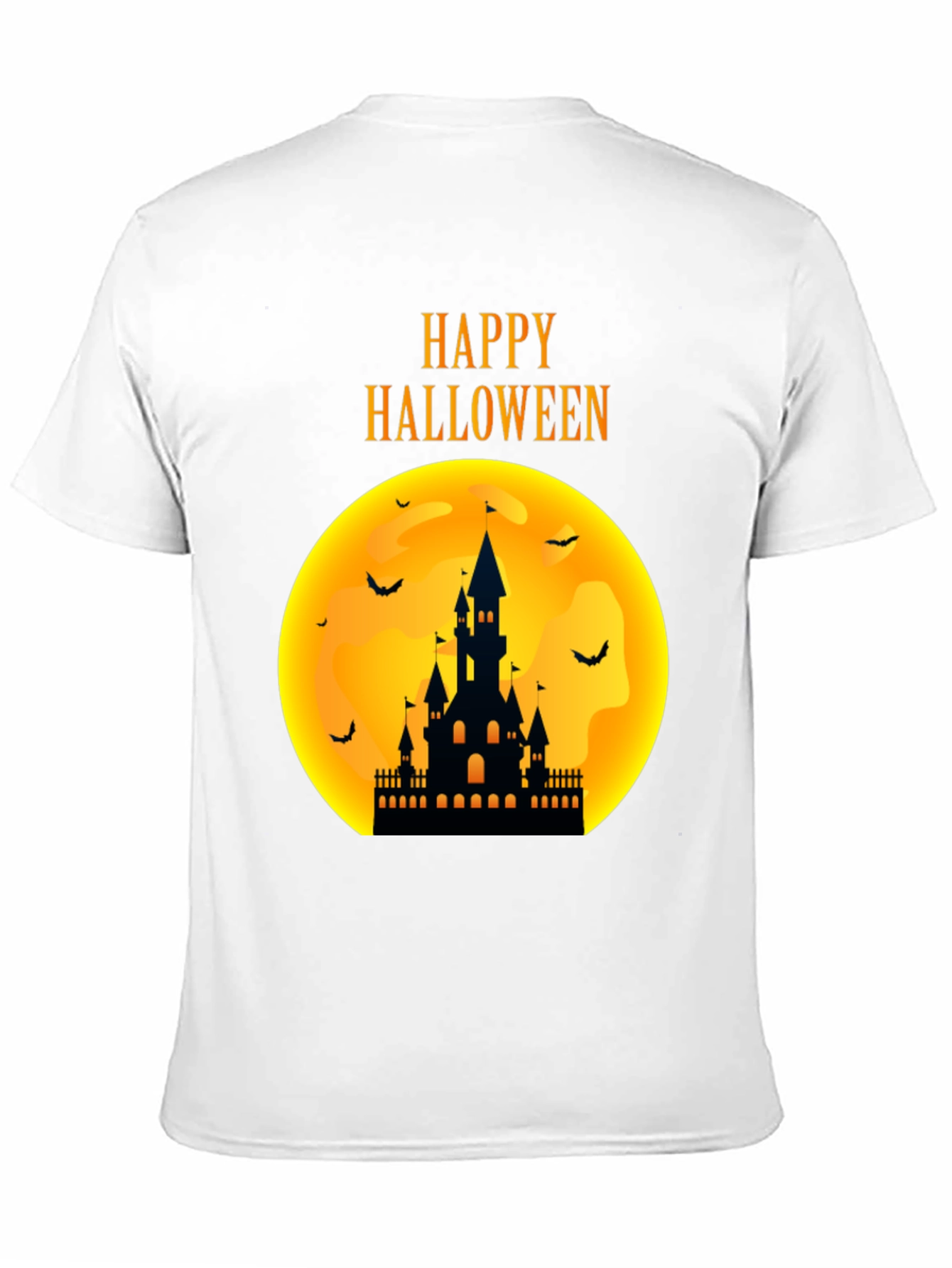 Camiseta Halloween Castillo Noche de Brujas