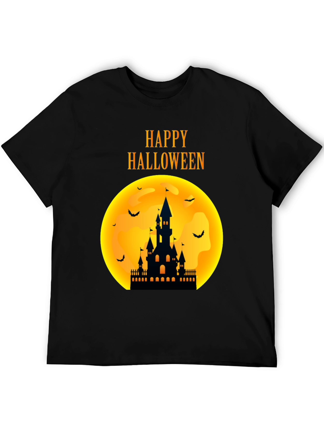 Camiseta Halloween Castillo Noche de Brujas