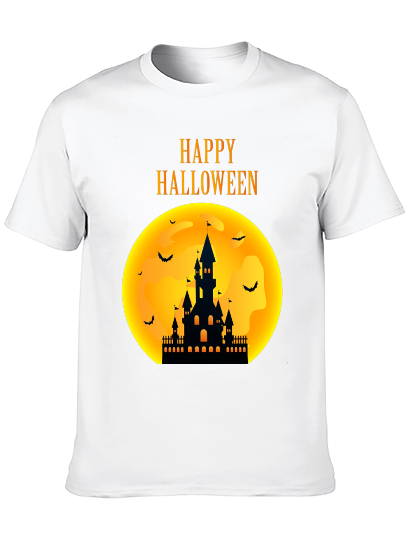 Camiseta Halloween Castillo Noche de Brujas