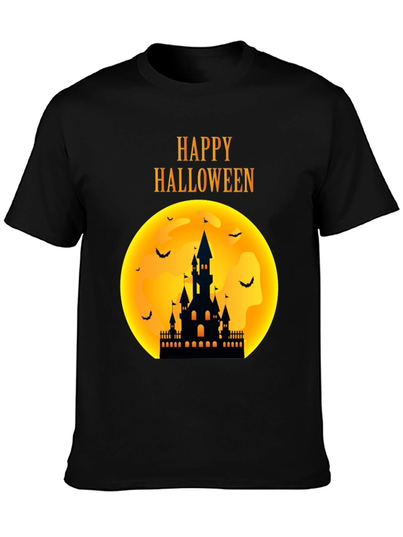 Camiseta Halloween Castillo Noche de Brujas