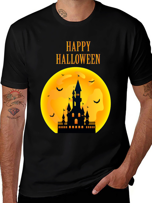 Camiseta Halloween Castillo Noche de Brujas