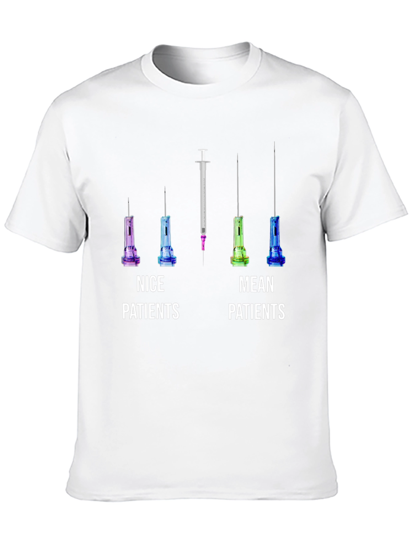 Camiseta Pacientes Nice vs. Mean