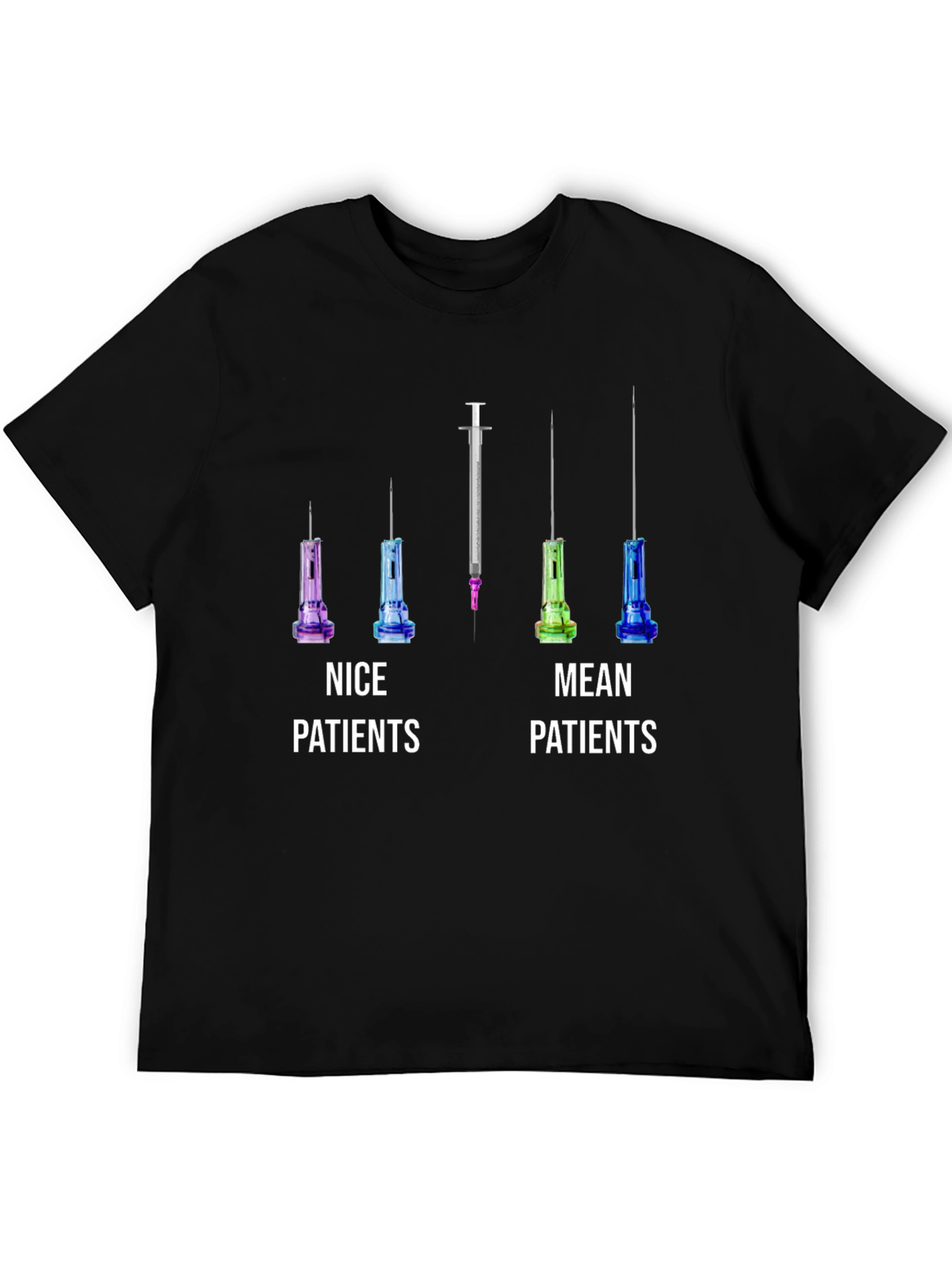 Camiseta Pacientes Nice vs. Mean