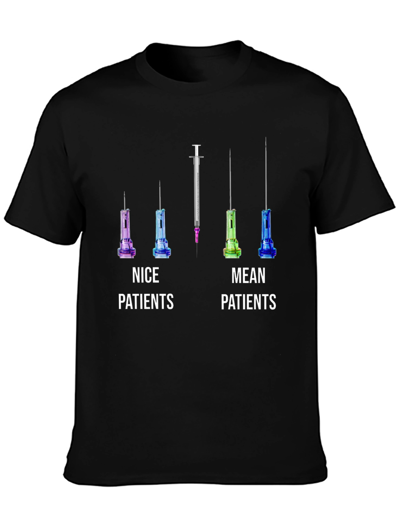 Camiseta Pacientes Nice vs. Mean