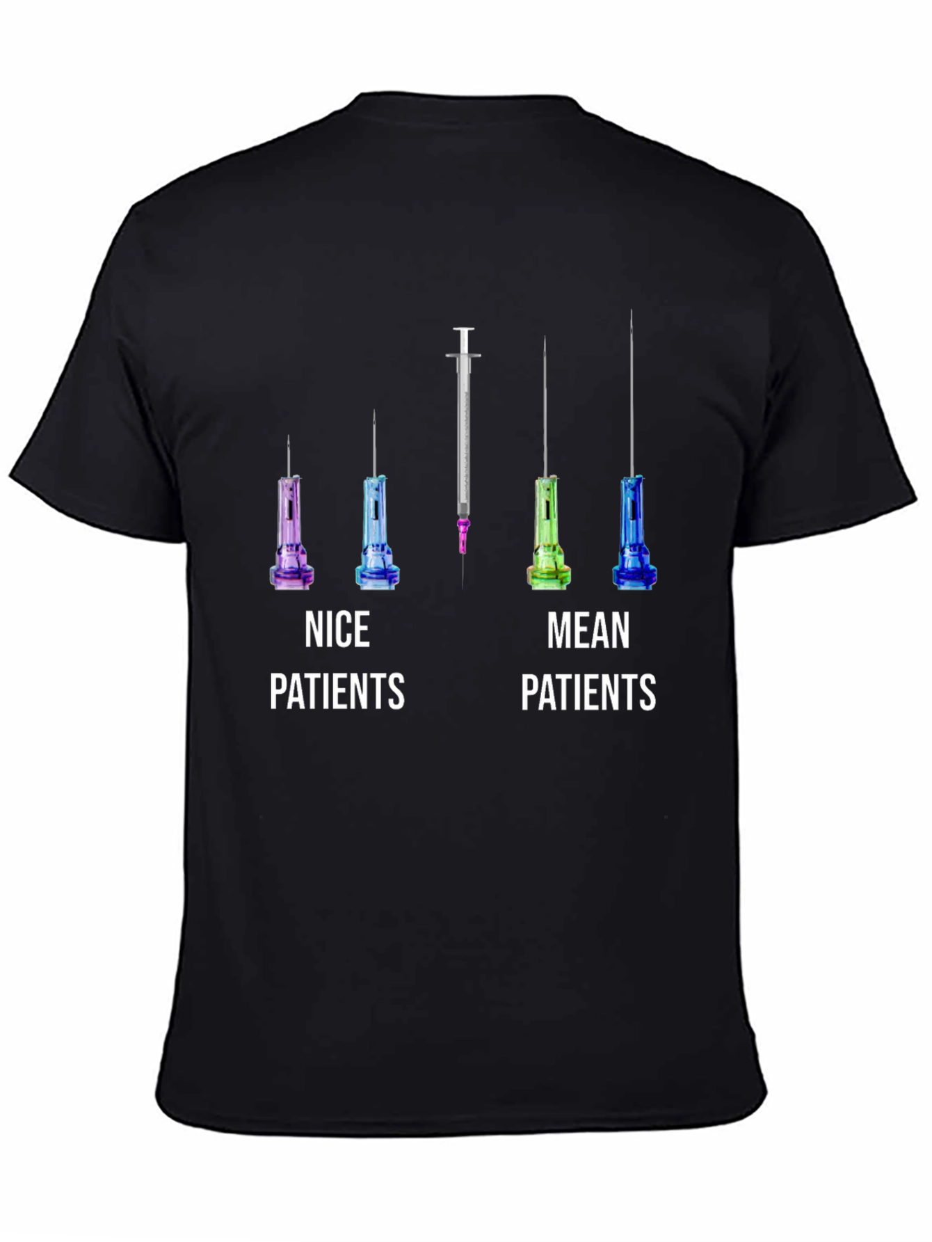 Camiseta Pacientes Nice vs. Mean