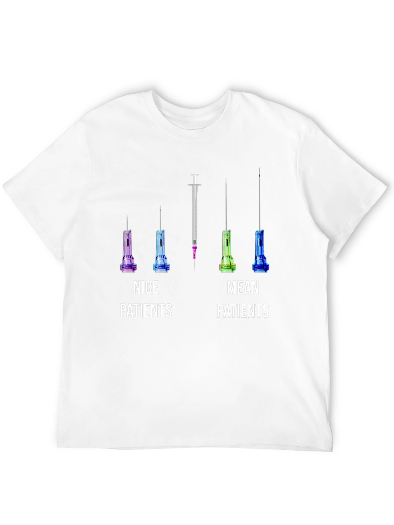 Camiseta Pacientes Nice vs. Mean