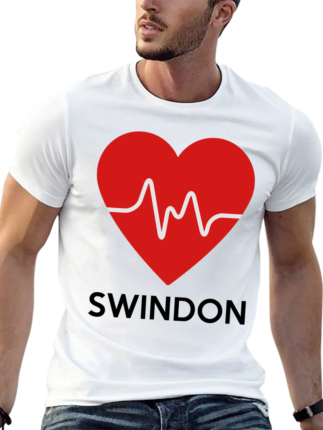 Camiseta Swindon Corazón - Latido Vital
