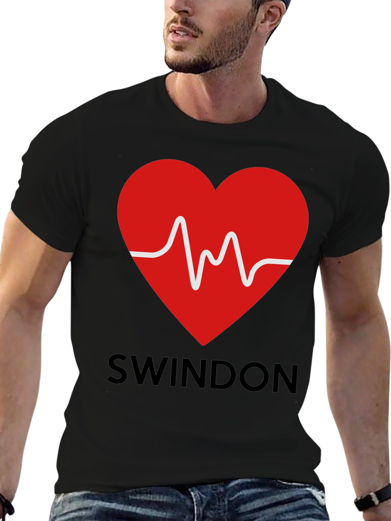 Camiseta Swindon Corazón - Latido Vital