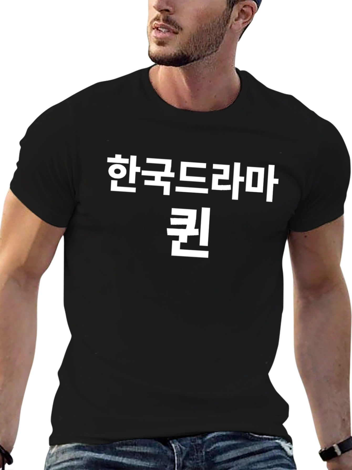 Camiseta Negra Drama Coreano