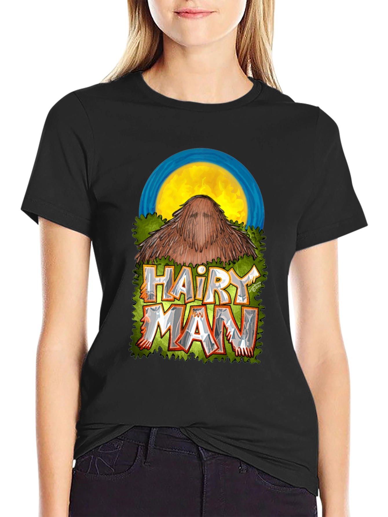 Camiseta Hombre Hairy Man
