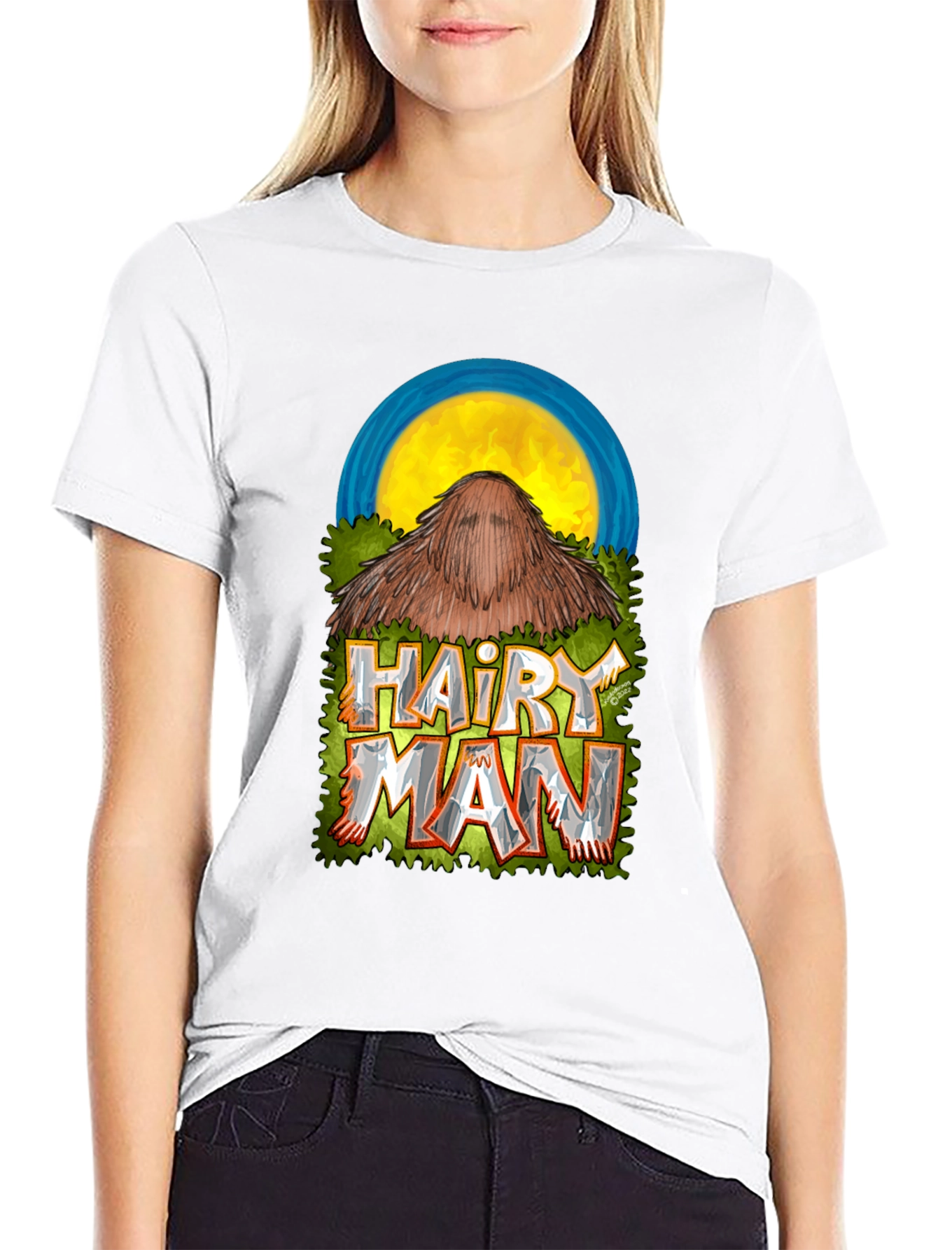 Camiseta Hombre Hairy Man