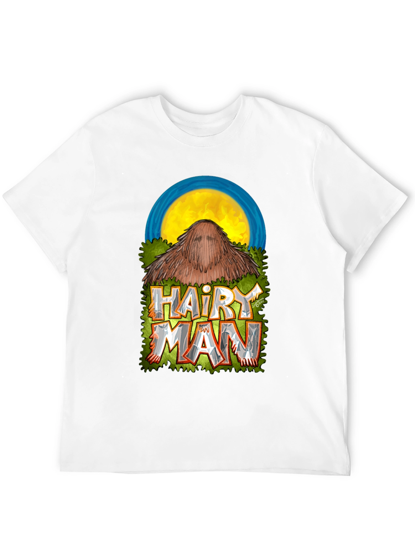 Camiseta Hombre Hairy Man