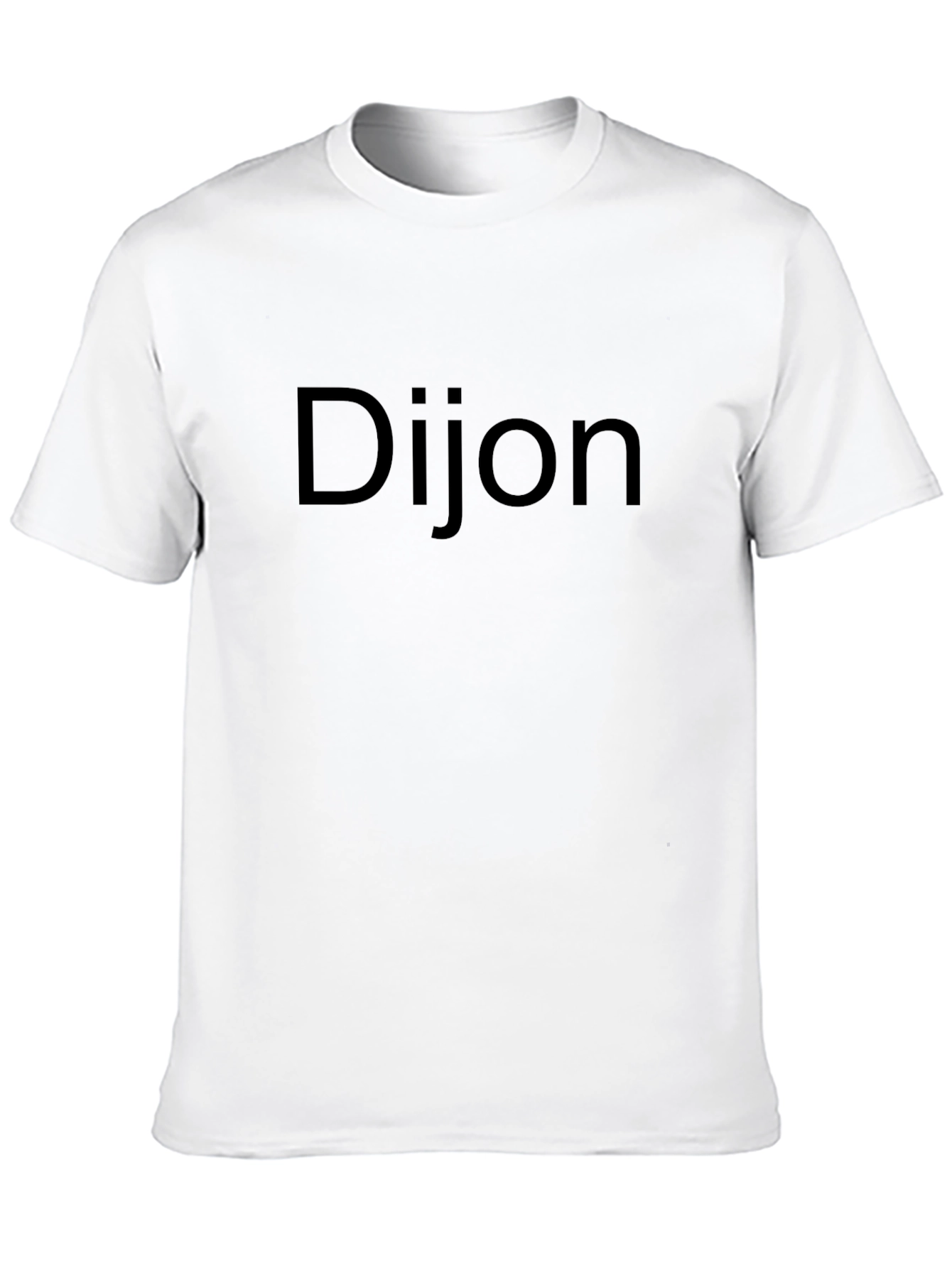 Camiseta Negra Dijon para Hombre