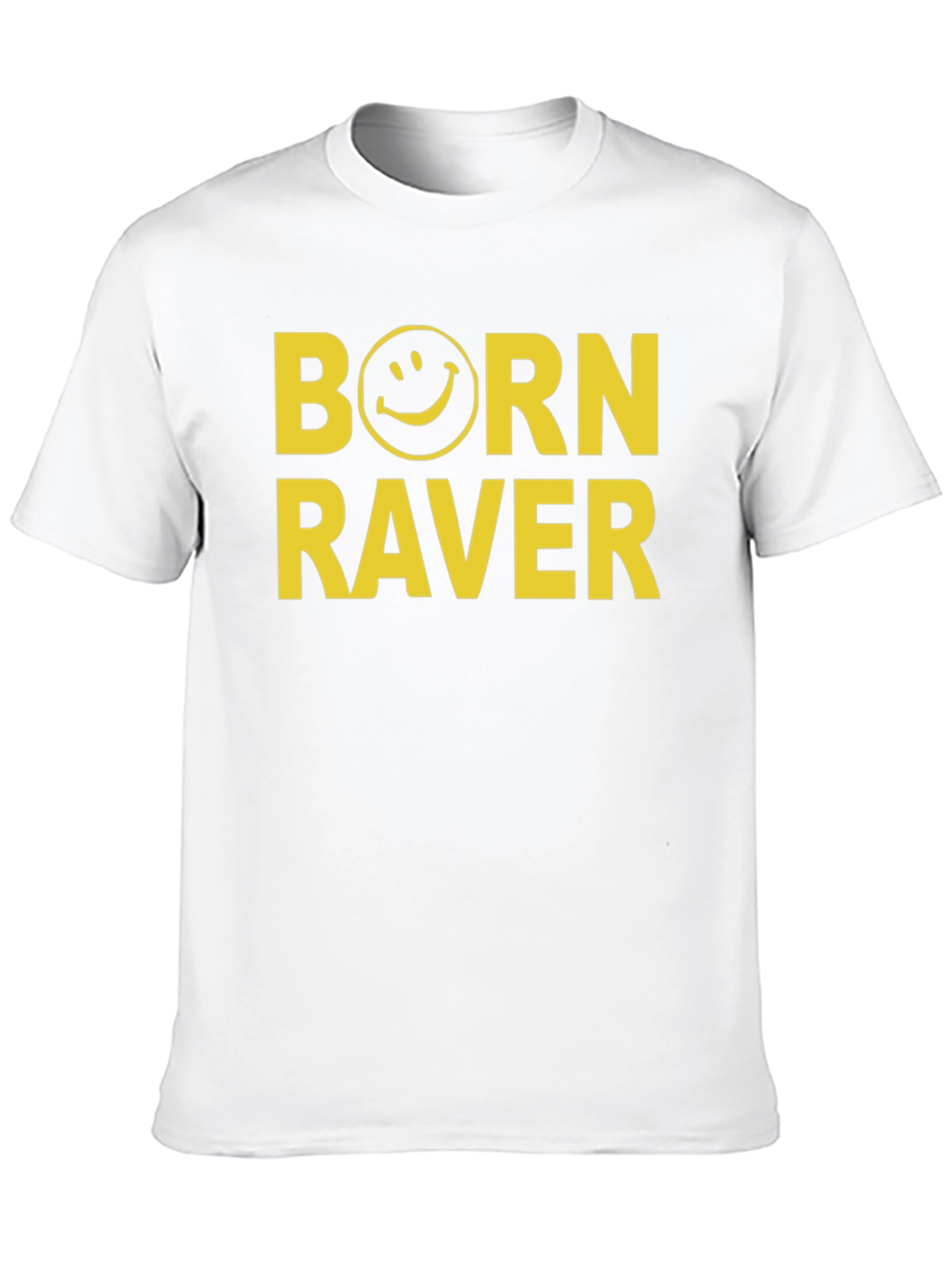 Camiseta Negra Born Raver - Estilo Único