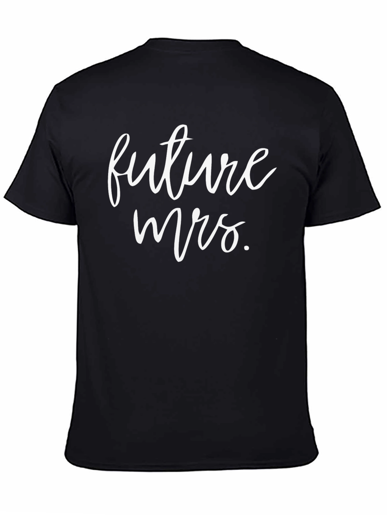 Camiseta Negra Future Mrs.