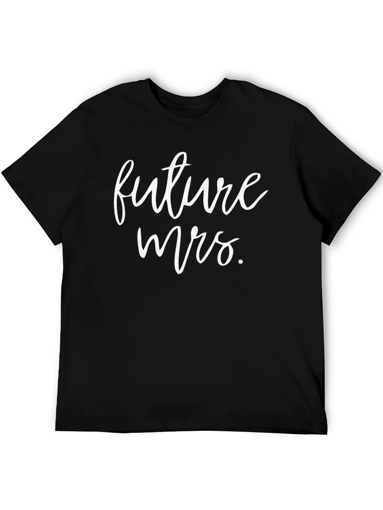 Camiseta Negra Future Mrs.