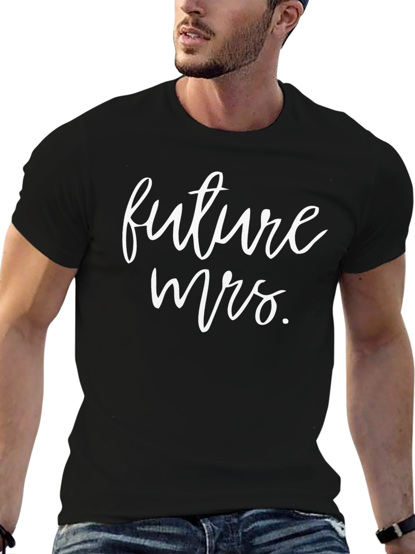 Camiseta Negra Future Mrs.