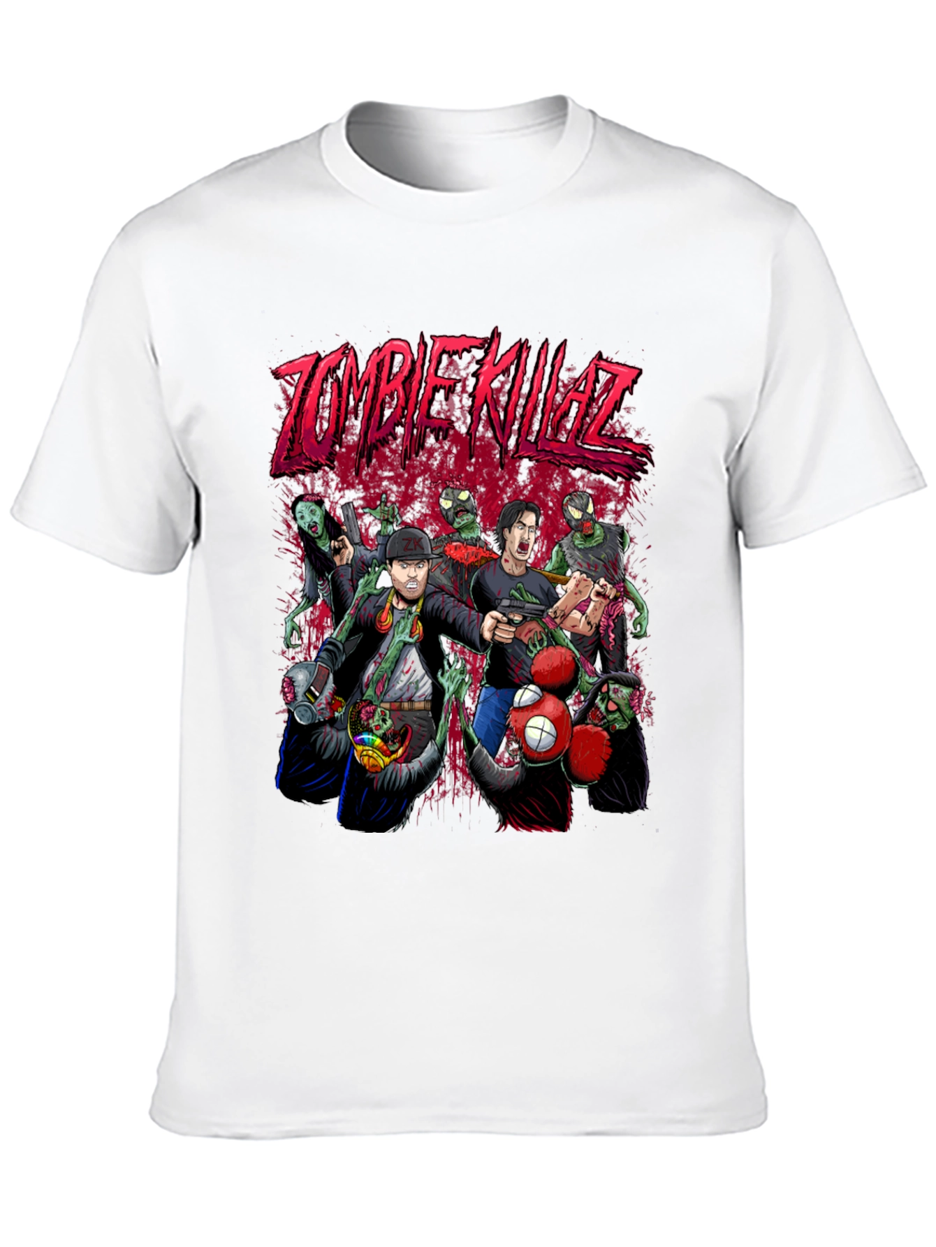 Camiseta Negra Zombie Killaz